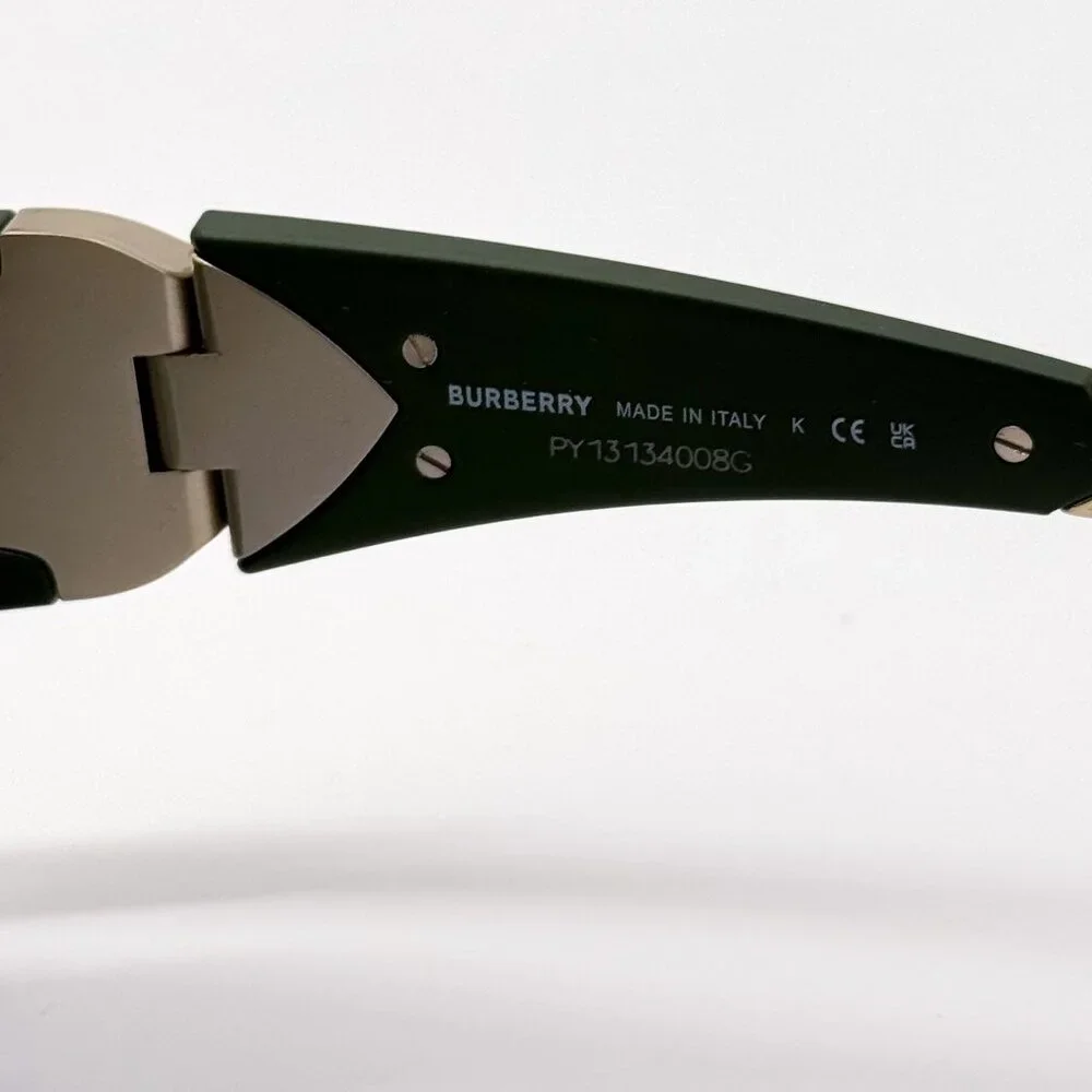 NEW BURBERRY SUNGLASSES GREEN UNISEX BE4433U 4138/71 BURBERRY BE4433U 413871